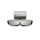 2 Grilles de Radiateur Pour BMW Série 5 E60 E61 51137027061 51137027062