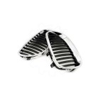 2 Grilles de Radiateur Pour BMW Série 5 E60 E61 51137027061 51137027062