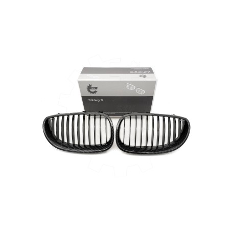2 Grilles de Radiateur Pour BMW Série 5 E60 E61 51137027061 51137027062