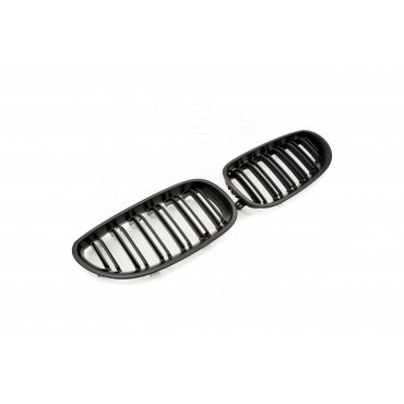 2 Grilles de Radiateur Pour BMW Série 5 E60 E61 51137027061 51137027062