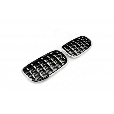 2 Grilles de Radiateur Pour BMW X5 E70 51712150246