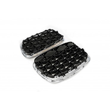 2 Grilles de Radiateur Pour BMW X5 E70 51712150246