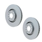 Disque de frein avant X2 AUDI A4 8ED 8EC A6 4B5 4B2 Exeo 3R2 3R5 8E0615301AD