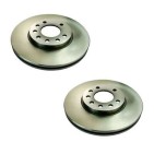 Disque de frein avant X2 OPEL/VAUXHALL Astra G Astra H Combo C Corsa C 93197592