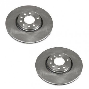 Disque de frein avant X2 OPEL/VAUXHALL Adam Astra G/H Corsa D/E Meriva  09194477
