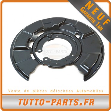 Protecteur Disque de Frein Arrière Gauche BMW E81 E82 E87 E88 F20 F21