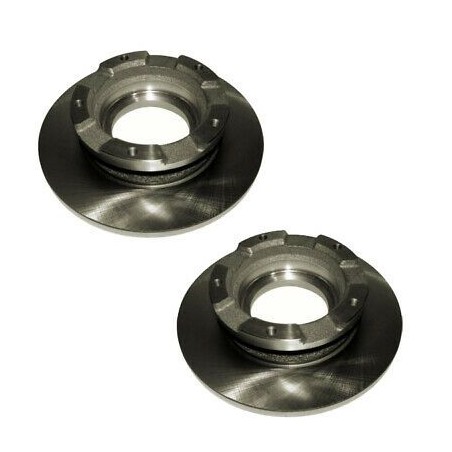 Disque de frein arrière X2 FORD Transit 2006- 1451161 1387152 1371421
