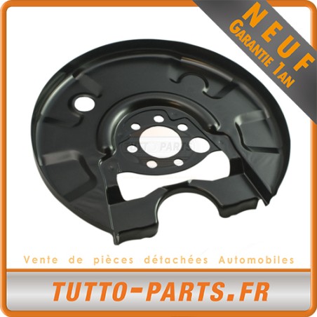 Protecteur Disque de Frein Arrière Gauche VW Passat de 1988 à 1997