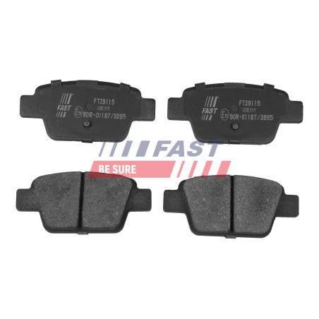 Kit Plaquette de Frein Arrière Pour Fiat Alfa Romeo Lancia 71765051 71769094