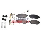 Kit Plaquette de Frein Avant Pour Peugeot Fiat Citroën 1617273980 71770026