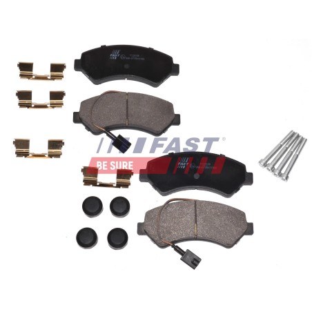Kit Plaquette de Frein Avant Pour Peugeot Fiat Citroën 1607878780 155253629