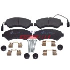 Kit Plaquette de Frein Avant Pour Peugeot Fiat Citroën 1607878780 155253629