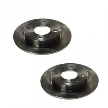 Disque de frein arrière X2 MITSUBISHI Colt Smart Forfour 4605A076 A4544200072