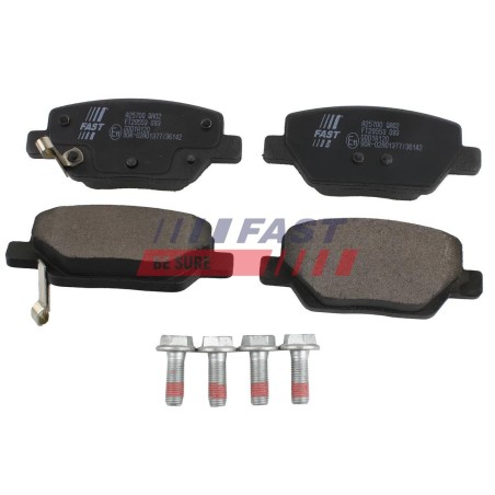 Kit Plaquette de Frein Arrière Pour Fiat 124 Tipo 77367717