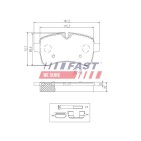 Kit Plaquette de Frein Arrière Pour Iveco Daily III IV V VI 42555917 504232812