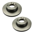 Disque de frein avant X2 BMW 1 E81 E82 E87 E88 3 E90 E91 E93 Z4 E89 34116772669