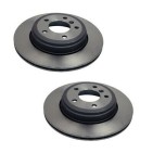 Disque de frein arrière X2 BMW 5 E60 E61 6 E63 E64 34216753215 34216772085