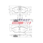 Kit Plaquette de Frein Arrière Pour VW LT 28-35 28-46 Mercedes-Benz Sprinter
