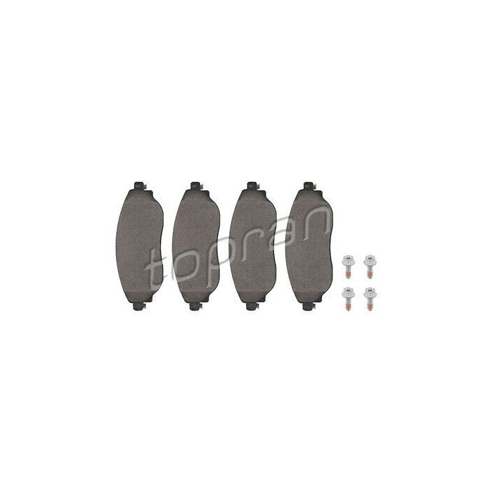 Kit plaquette de freins avant Fiat Talento Opel Vivaro B Trafic III 6000620046