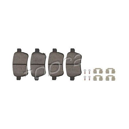 Kit plaquette de freins arrière Fiat 500 L Opel Adam Corsa E 77366336 77366595