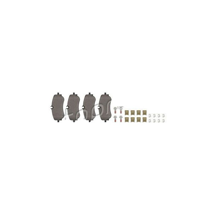 Kit plaquette de freins arrière VW Amarok 2HA 2HB Crafter 2H6698451 2H6698451A