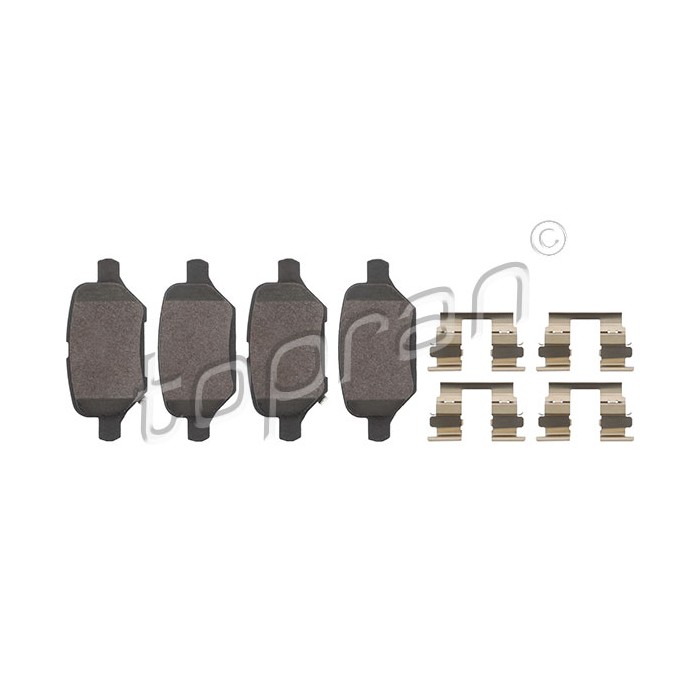 Kit Plaquette de Freins Arrière Pour Opel Mokka Vauxhall Mokka/Mokka X 42539412