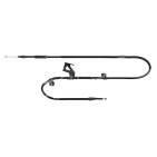 Cable frein à main Arrière Gauche pour Skoda Superb 2001-2008 3BD609721E