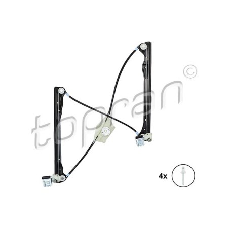 Mécanisme Lève Vitre Avant Gauche Pour Seat Leon Toledo II 1M0837461