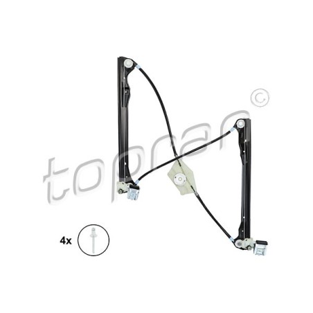 Mécanisme Lève Vitre Avant Droit Pour Seat Leon Toledo II 1M0837462
