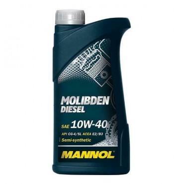 Bidon d'huile 1L Mannol 10W40 API CG-S/SL ACEA E2/B3/A2