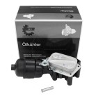 Radiateur d'Huile Moteur + Boitier Pour Fiat Alfa Romeo Chrysler Lancia 55225515