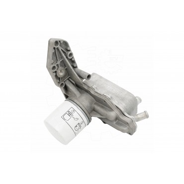 Radiateur d'Huile Moteur + Boitier Pour Ford Transit BK3Q6B624CB BK3Q6B624CC