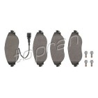 Kit plaquettes de frein Avant Pour A3 Q2 LEON OCTAVIA ARTEON SHARAN 5Q0698151K