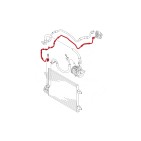 Tuyau de Clim Pour VW EOS Audi Seat Altea Leon Toledo III Skoda 1K0820741AT