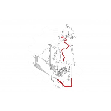 Tuyau de Clim Pour Audi A4 A5 8K0260710H 8K0260710N 8K0260710P 8K0260710Q