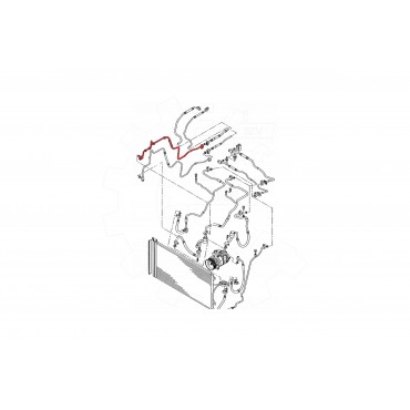 Tuyau de Clim Pour Audi Q7 7L6820729A 7L6820885F