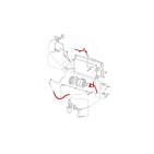 Tuyau de Clim Pour VW Sharan Seat Alhambra Ford Galaxy 1.9 TDI 1.9 TDi