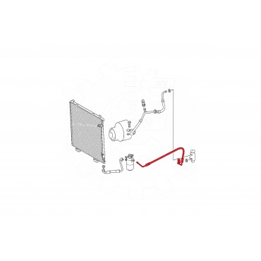 Tuyau de Clim Pour Mercedes-Benz Classe E T-Model 2108300515 A2108300515