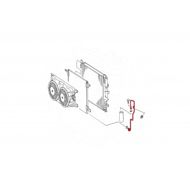 Tuyau de Clim Pour Mercedes-Benz Classe M 1638300316 A1638300316