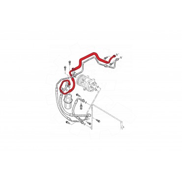 Tuyau de Clim Pour Renault Opel Nissan 8200497091 93857356 9245000QAA 9245000QAC