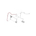 Tuyau de Clim Pour Nissan Primera Tiida 92440EL20A ZVTR002