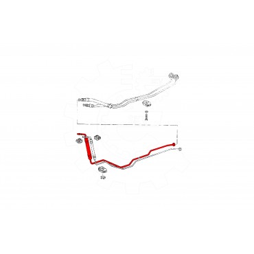 Tuyau de Clim Pour VW California T4 Camper Transporter IV 7D1820886