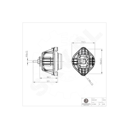 Support Moteur Gauche Pour BMW Série 1 E81 E82 E87 E88 3 E90 E91 22116768853