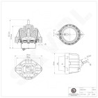 Support Moteur Pour BMW Série 1 E81 E82 E87 E88 3 E90 E91 E92 E93 22116773742