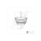 Support Moteur Avant Pour BMW Série 5 E34 7 E32 8 E31 Z8 E52 11811131678