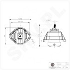 Support Moteur Droit Pour BMW Série 5 E60 E61 6 E63 E64 22116761092 22116770726
