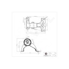 Support Moteur Arrière Pour Chrysler Grand Voyager V 5273893AF