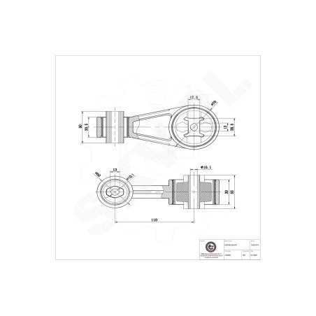 Support Moteur Droit Pour Peugeot 407 508 807 Expert Citroën C5 C6 C8 Jumpy