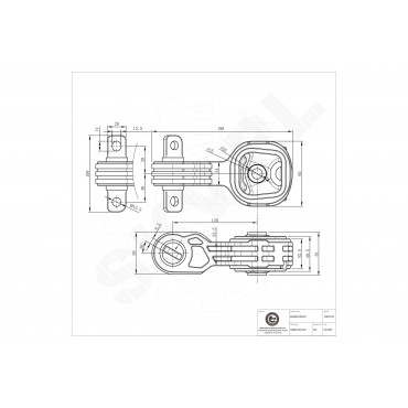 Support Moteur Pour Honda CR-V III 50890SWAA81