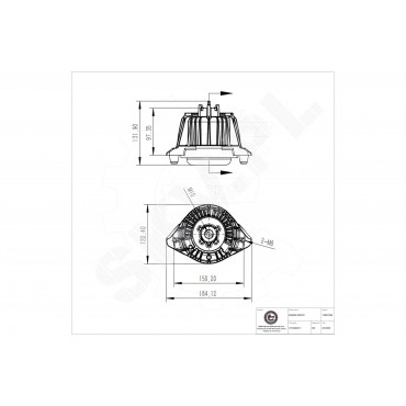 Support Moteur Pour Mercedes-Benz Classe E T-Model A2122407217